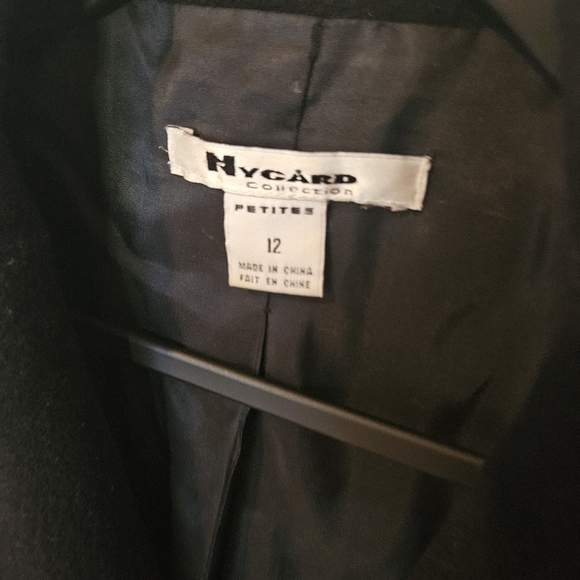 Nygard Petites Collection Classic Lined Wool Blend Blazer Jacket - Picture 5 of 6